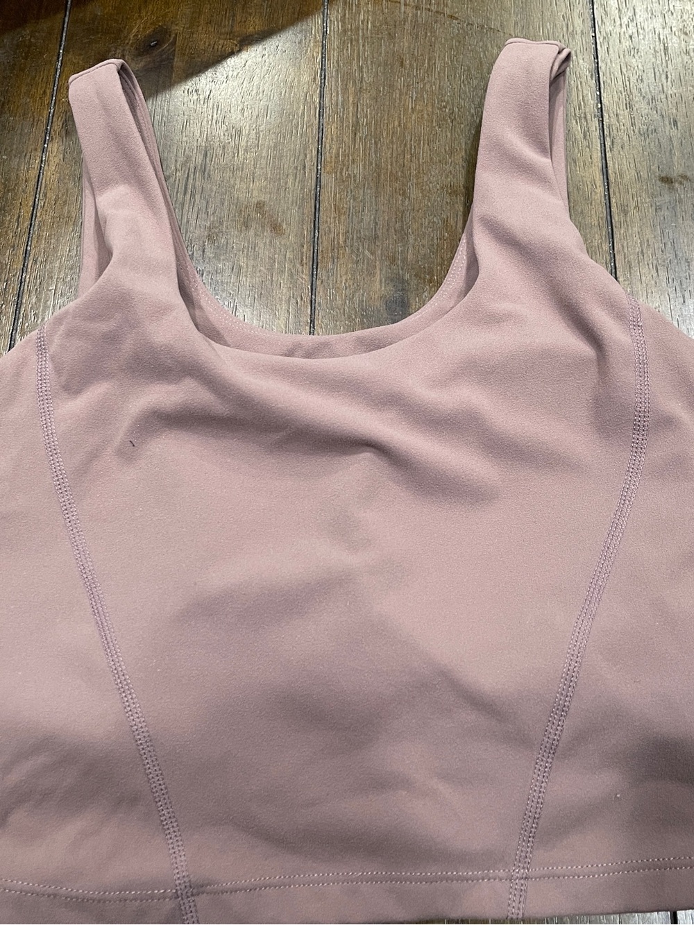 BuffBunny Collection Mauve Sports bra Size Small